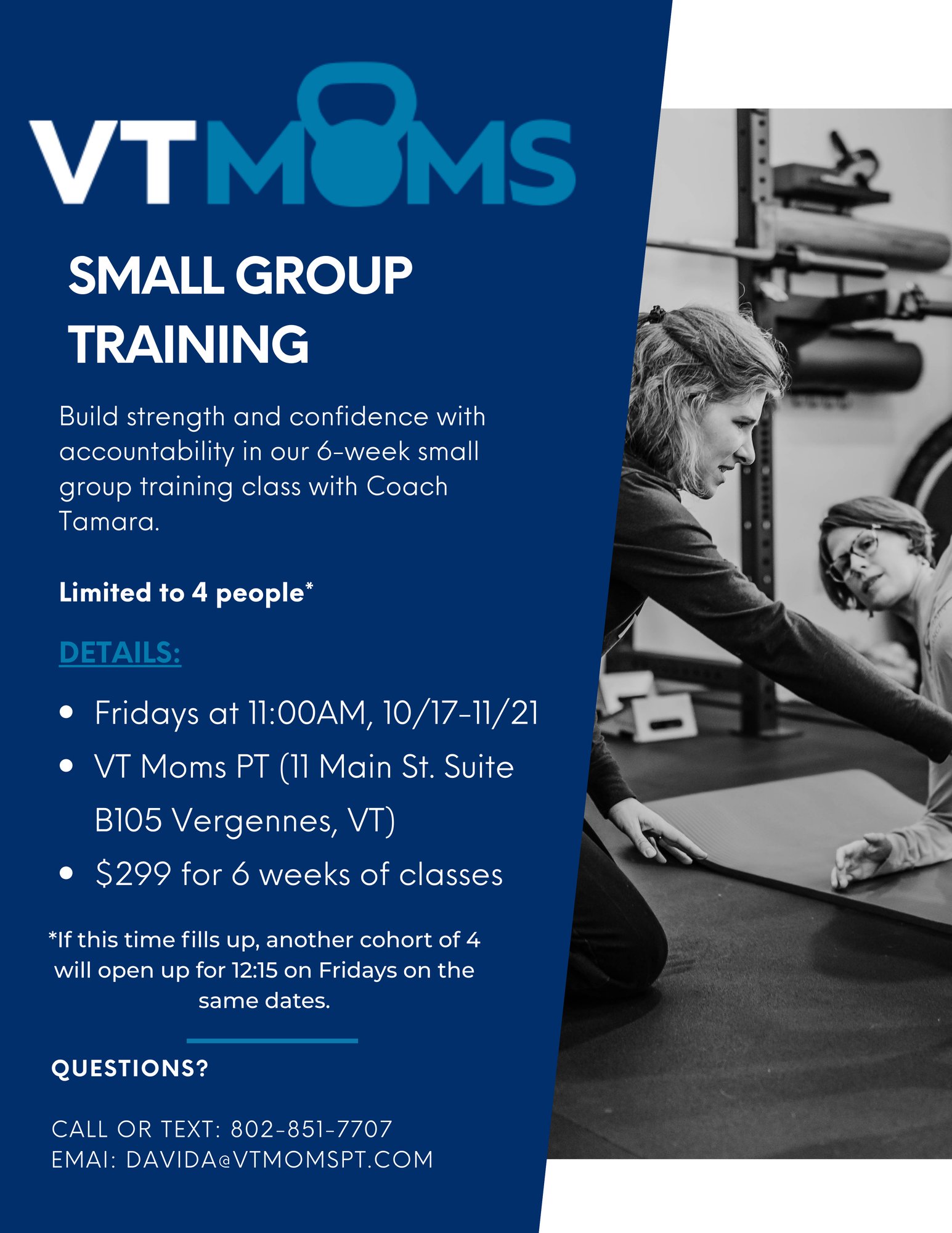 6 Week Group Training (917-1022)